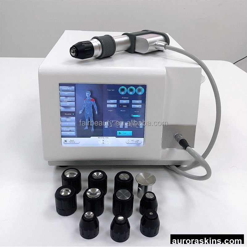 2026 New Focused Extracorporeal Shock Wave Therapy Machine for ED Therapy Pneumatic Physical Therapy Instrument with Air Pump
