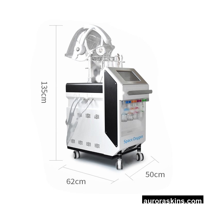8 in 1 High Technical Oxygen Jet With H2O2 Aqua Water Multifunctional Beauty Equipment