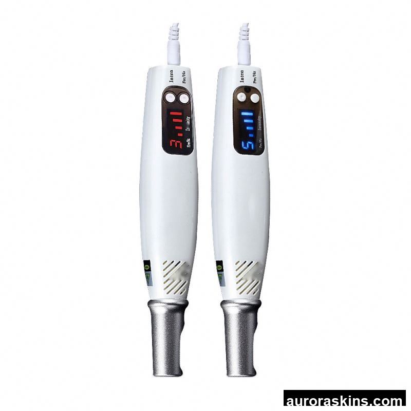 Portable Pico Pen Dark Spot Removal Scar Removal Tattoo Removal Painless Eyebrow Washing Blue Light Red Light Optional