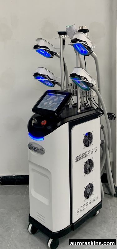 New Trending 9 1 360 Cryu Slim Body Stainless Steel Slimming Cellulite Fat Reduction Beauty Machine Frozen Fat Freeze Body