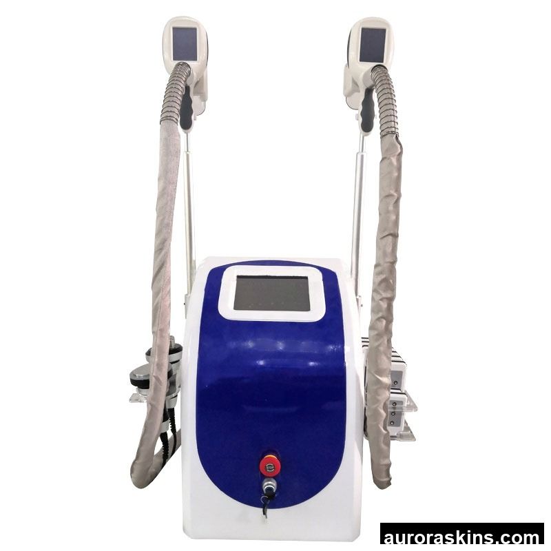 Multi-Functional Aurora Skins 4-in-1 Fat Reduction Body Shaping Machine with 4 Handles 8-inch Touch Screen for Beauty Salon Use