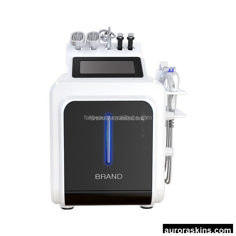 Newest Aqua Skin Care 9 in 1 Oxygen Jet Facial Aqua Spa Skin Moisture Beauty Machine