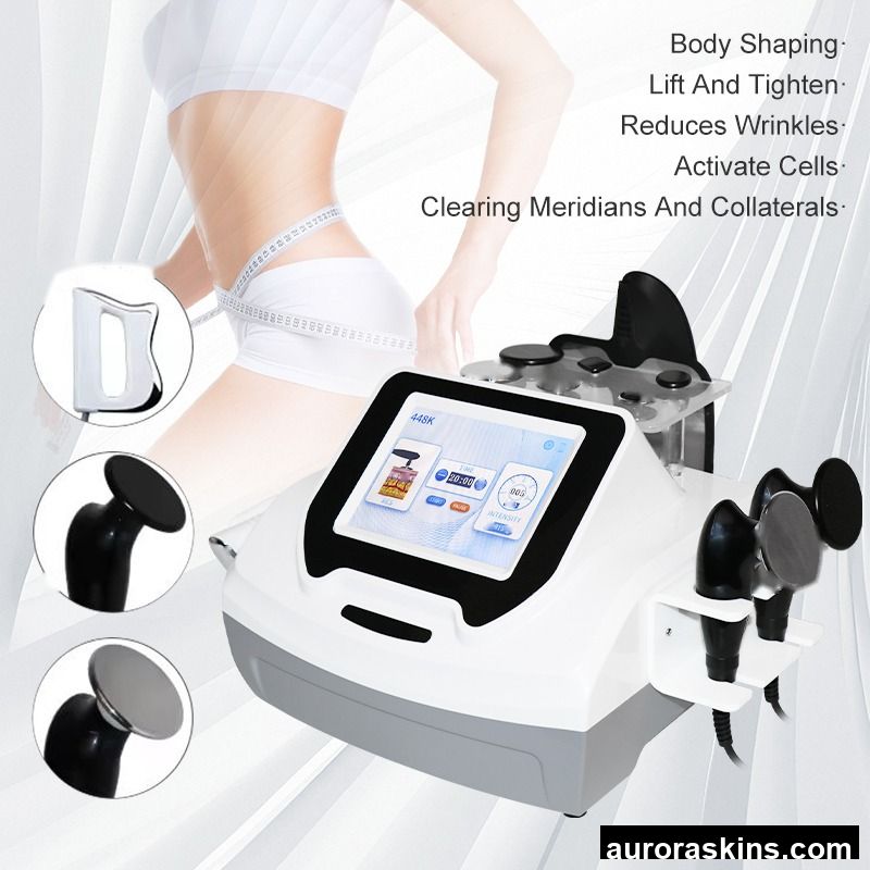 Portable Tecar RET Cet Indiba 448KHz Pain Relief Machine Tecar Physical Therapy Equipment Fat Reducing Machine
