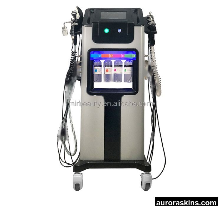 Water Peeling Oxygen Jet Deep Cleaning Microdermabrasion Machine 8 in 1 H2O2 Aqua Facial Jet Peel Oxygen Jet Facial Skin Care