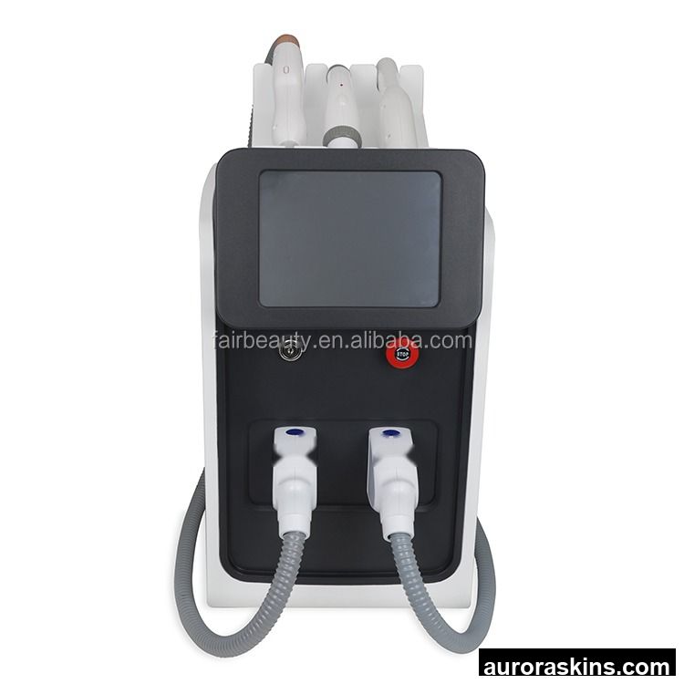2026 Aurora Skins Handheld 3-Function ABS Beauty Device-Unwanted Hair Management, Dermal Plumping, and Ink Lightening