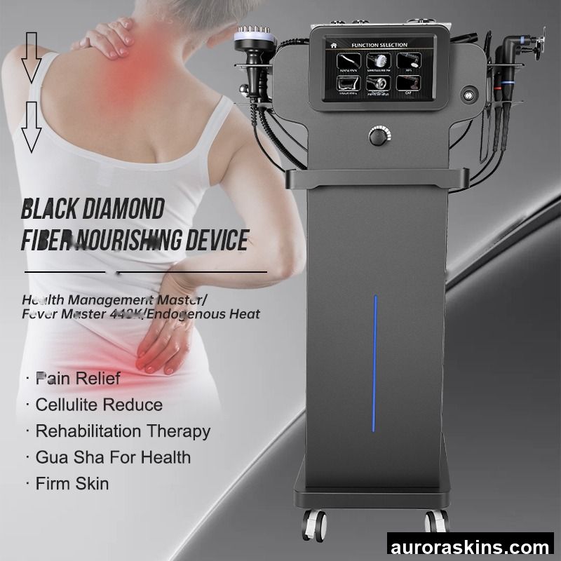 Latest 448K Cet RET Tecar Professional Therapeutic Instrument-for Skin Lifting, Deep Hyperthermia, Muscle Relief and Pain Relief