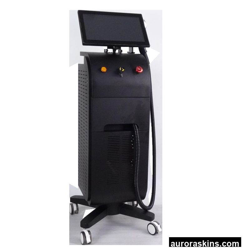 Aurora Skins a Best Power Version 1800w Handle with Screen Best Price Skincare Facial Titanium Lifting TEC Imported Accessory