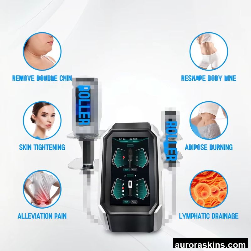 9D Rolling Massage Device Cellulite Massage Lymphatic Drainage Inner Ball Facial & Body Slim Endoshape Roller Therapy Machine