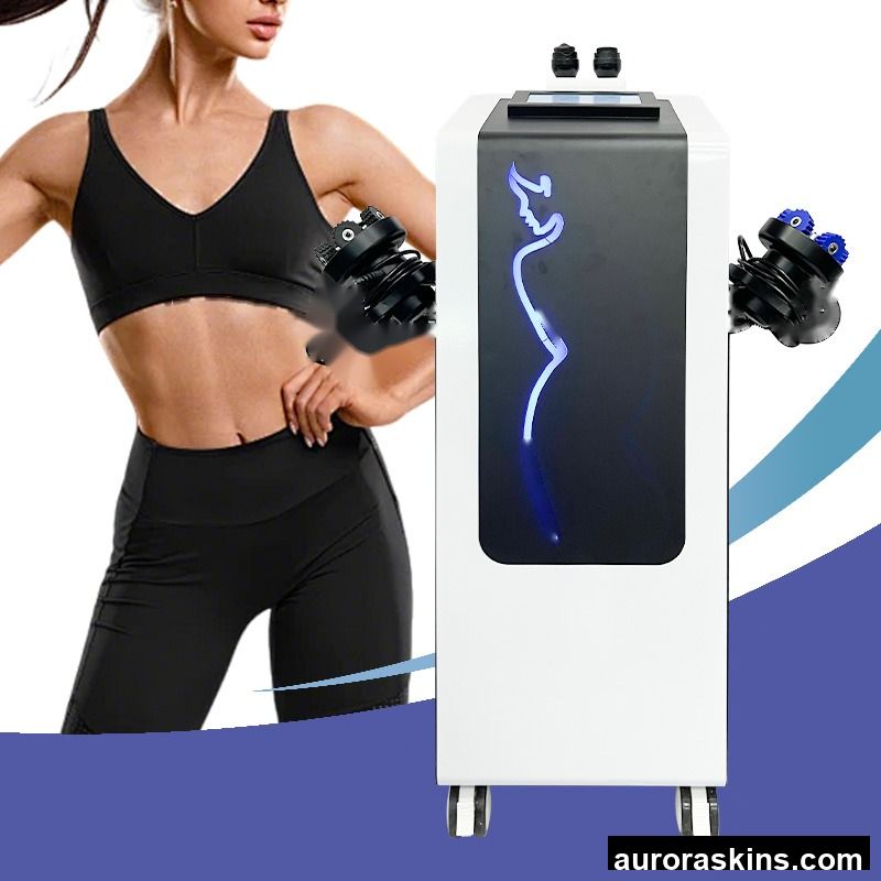Aurora Skins 5-in-1 Vibratory Cellulite Reduction Body Toning Instrument , Inner Ball 360° Rotary Roller, Upper Body Shaper