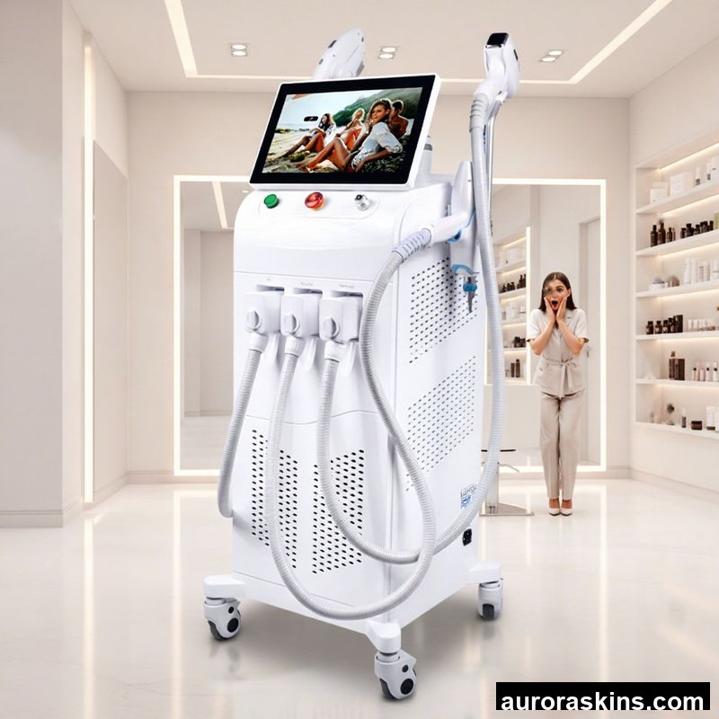 2026 Super Discount Electric 4in1 Skincare Soprano 808 755 1064 940nm for Peel RF Titanium Commercial Use Hair Removal Machine