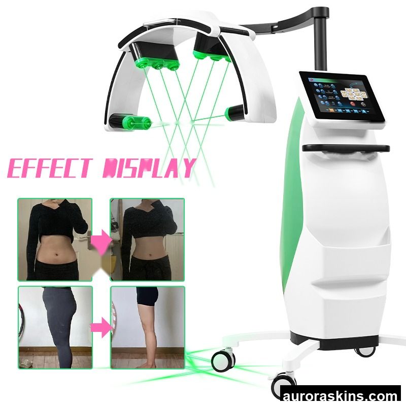 532nm Green Light Luxmaster Slim Muscle Stimulation 10D Therapy Fat Removal Machines Lipo No Pain Body Slimming Machine