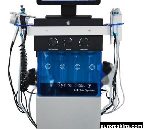 Ultrasound High Frequency Hotsell 14 With 3 Facial Vacuum Blackhead Remover Skin Scrubber Oxygen Facial Machine Salon Use