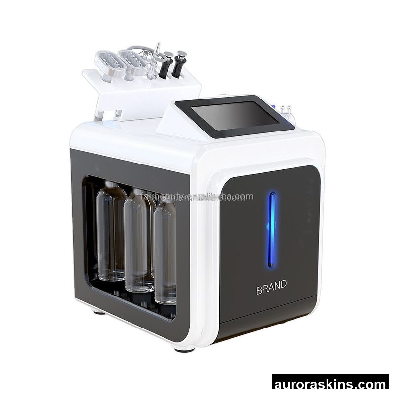 Newest Aqua Skin Care 9 in 1 Oxygen Jet Facial Aqua Spa Skin Moisture Beauty Machine