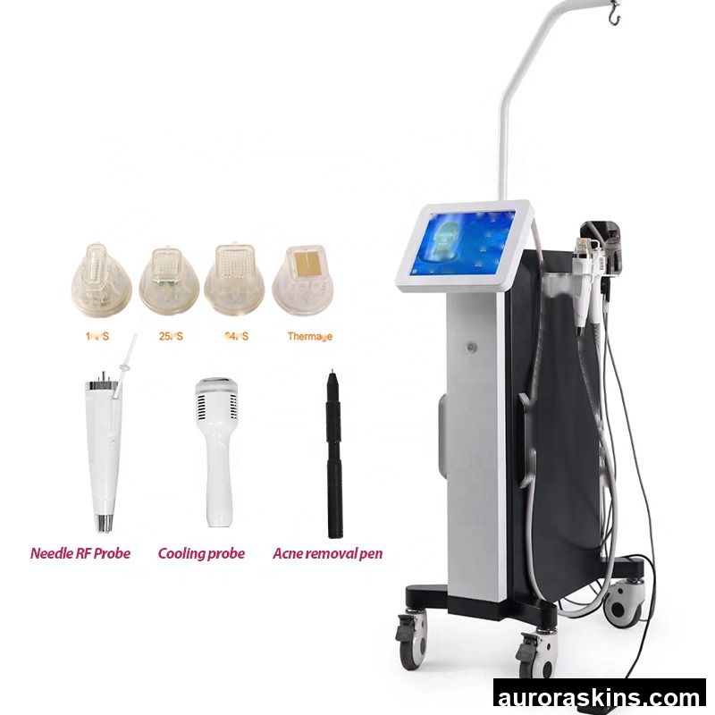 Radio Frequency Acne Removal Wrinkle Removal Fractional RF Microneedle RF Microneedling Machine
