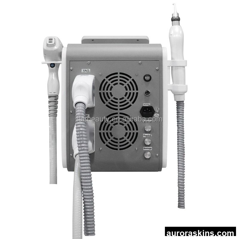 Aurora Skins 2in1 Hollywood Peel 808nm Diode Laser Hair Remove Machine HR Painless Skin Rejuvenation Beauty Machine Spa