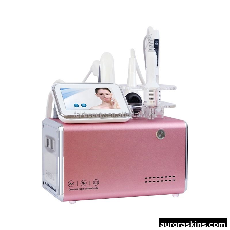 4 in 1 Face Care Latest Facial Treatment Facial Contouring Mesotherapy Face Lift Skin Tightening Beauty Machine