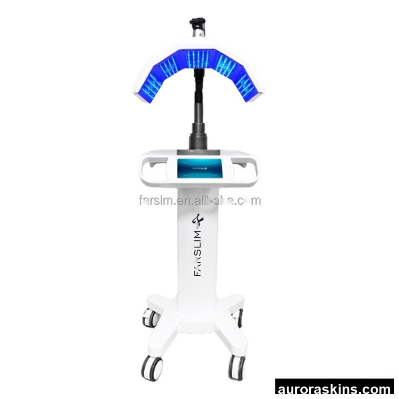 Newest Spa Vertical 7 Colors Led Pdt Phototherapy Light Lamp Skin Whitening Pdt Phototherapy Light Machine