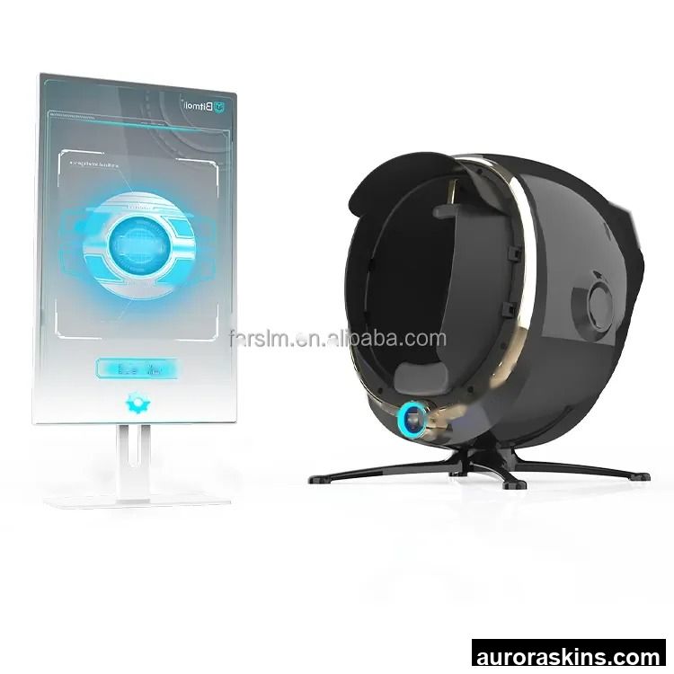 Moji Pro Skin Analyzer Machine Mirror Facial Device Skin Analyzer Machine Digital Skin Diagnostic Acne Pore Wrinkle Analyzer