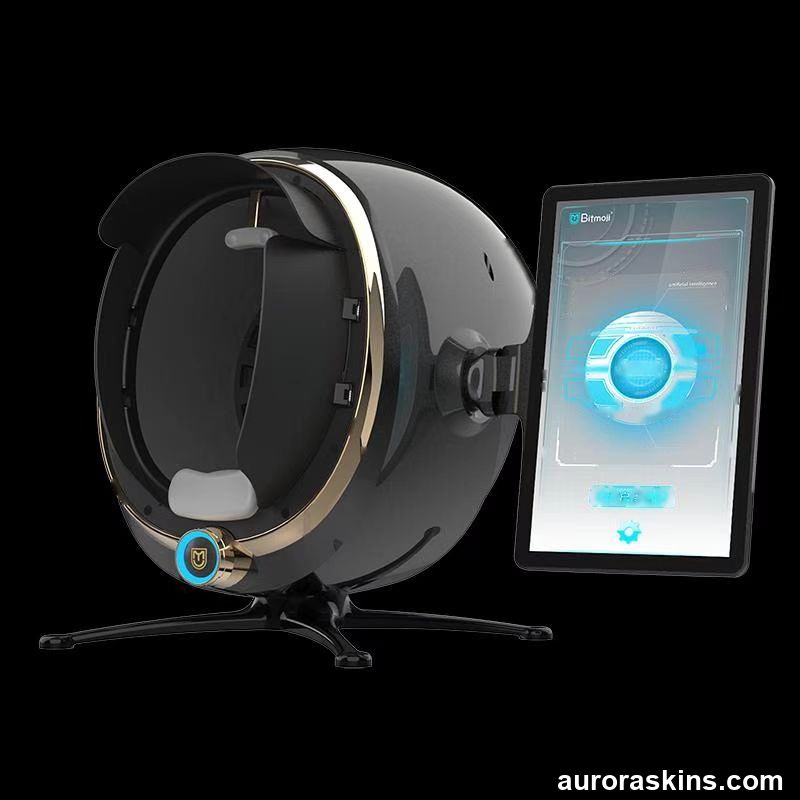 Magic Mirror Photo Booth Skin Analysis Machine Face Scanner Skin Analyzer Facial Skin Diagnostic Machine Dermoscope Dermalight