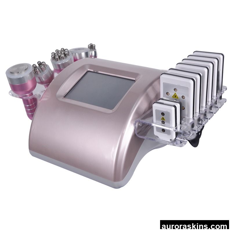 Aurora Skins Choice 80k Cavitation 6in1 Vacuum Lipolaser Rf Radiofrequency Lose Weight Body Shaper