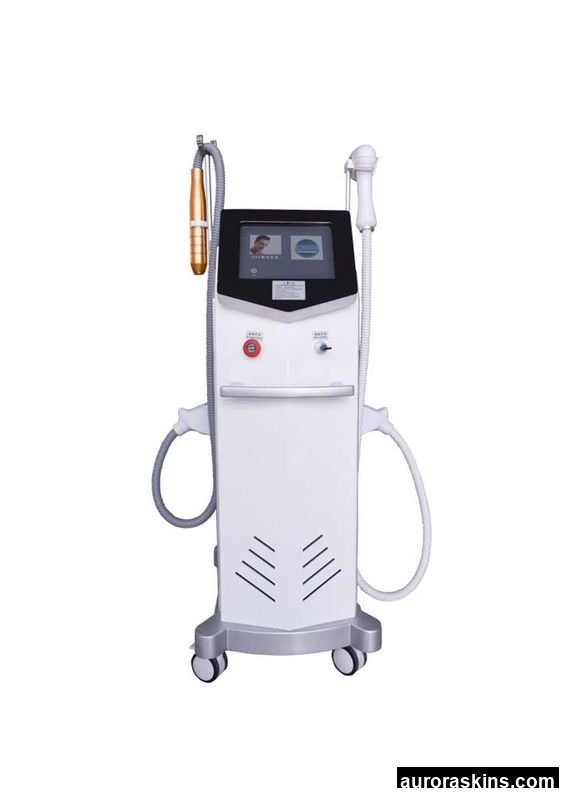 2022 Actimel 2 Handle 2 in 1 Pico Laser Tattoo Removal Hair Removal Wavelength 755nm 808nm 1064nm Diode Laser Ipl Machine