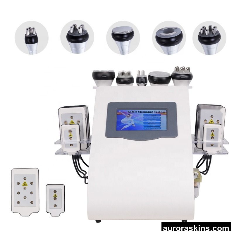 Portable Body Slimming & Fat Burning RF Beauty Salon Machine Factory Price 6-in-1 Silicone Material