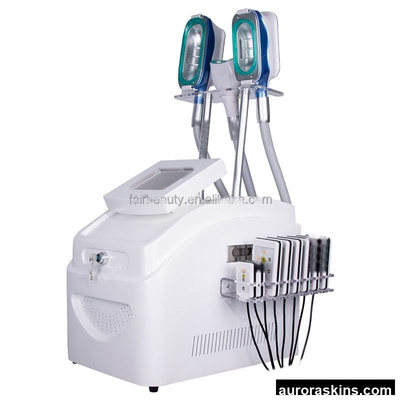 Factory Price 3-in-1 Fat Freezing Machine with Freezing Handles+Chin Probe+High-frequency Sound Handle+Rediofrequency Handle
