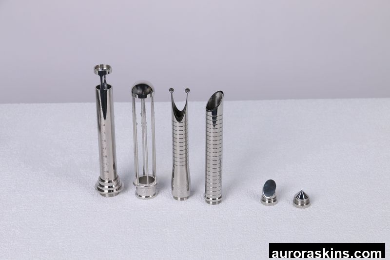 Aurora Skins a Newest Carbon Skincare Facial CO2 Homeuse Spa Personal Care Glass Metal Tube Scar Remove Beauty
