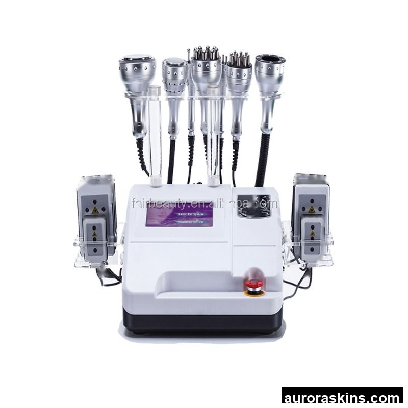 2022 Hot Product 9 in 1 Vacuum Laser Radio Frequency 40K Cavitation Slimming Ultrasonic Liposuction Cavitation Machine for Spa