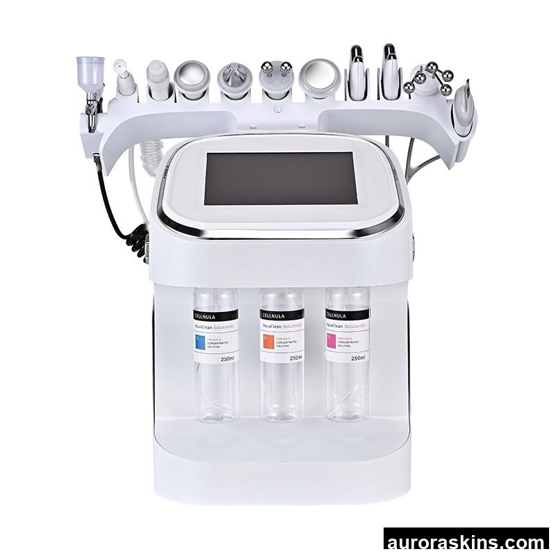 10 in 1 Vacuum Blackhead Remover 2026 Beauty Machines Skin Peeling Scrubber Facial Cleaner Professional Skin Scrubber Machine