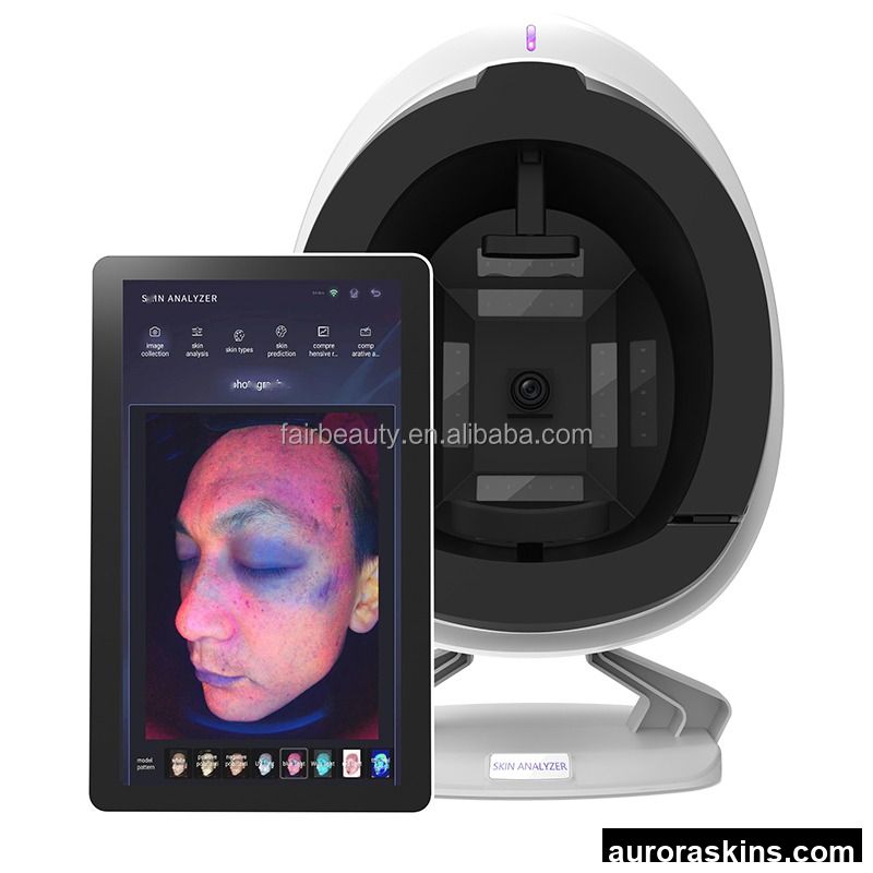 2025 AI NewTechnology 3D Skin Analyzer Detector Tester Hair Analyzer Machine Q1 Skin Analysis Machine With Compare Function