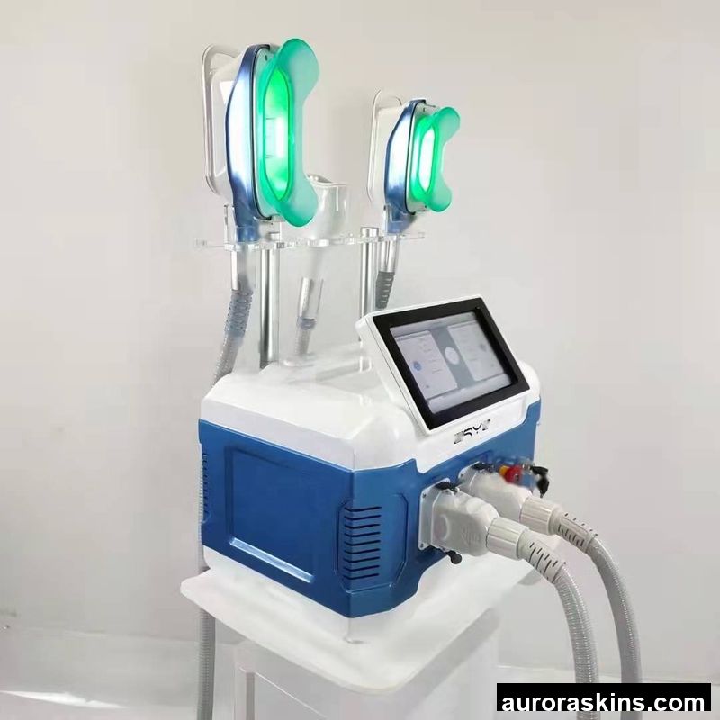 2023 Newest 3 in 1 Cryo Slim Cryotherapy Fat Freezing Machine 360 Body Contouring Slimming with Chin Face Handle
