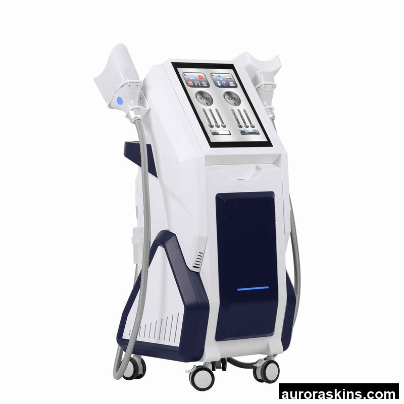 2026 Aurora Skins 360° Dual-Handle Cold Therapy Body Shaper with Protective Film Cooling Slimming Device