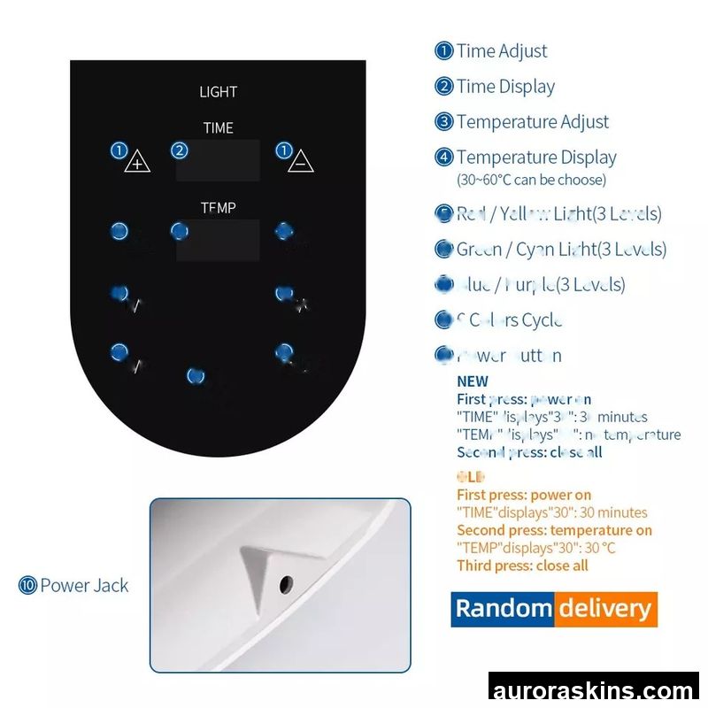 Beauty Machine LED Household Beauty Instrument with 4 Colors