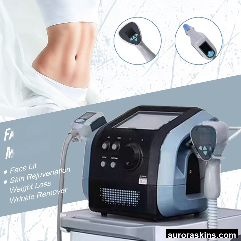 Fast Shipping R1f 2 in 1 Anti-wrinkle Facial Lift Scar Removal Cellulite Reduction Lymphatic Drainage 360 Body Slimming Machine