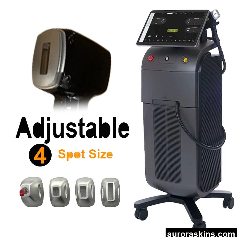 Aurora Skins a Soprano 808nm 755nm 1064nm 955nm 3or4wavelengths Titanium Skincare Homeuse Spa Beauty Remove Hair Screen Machine Diode