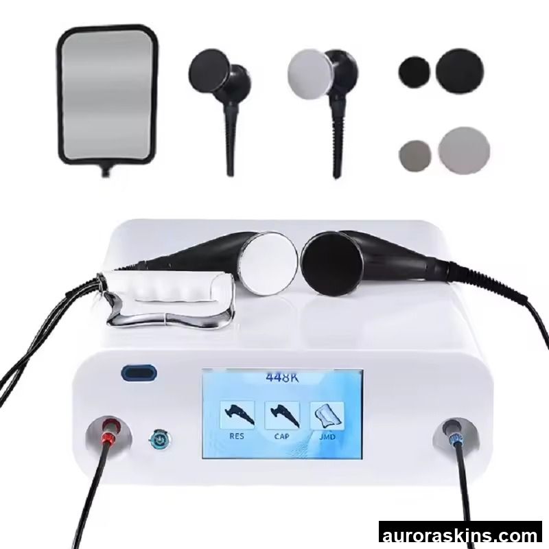 Aurora Skins a 448khz RET CET Face Lifting Neck Tightening Ceramics Massager Warm Antiaged Homeuse Spa Machine Pain Relief Skincare