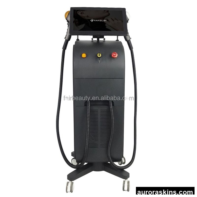 Aurora Skins FR-601S 2025 Wholesale Vertical 2 1 ICE Diode Laser Permanent Hair Removal Machine 808nm 1200/800/2400W Commercial Use