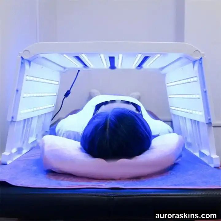 Folding Whitening and Rejuvenating 7-Color PDT Space Capsule Mask Body Light Light Therapy 468 Lamps Spa Facial Skincare