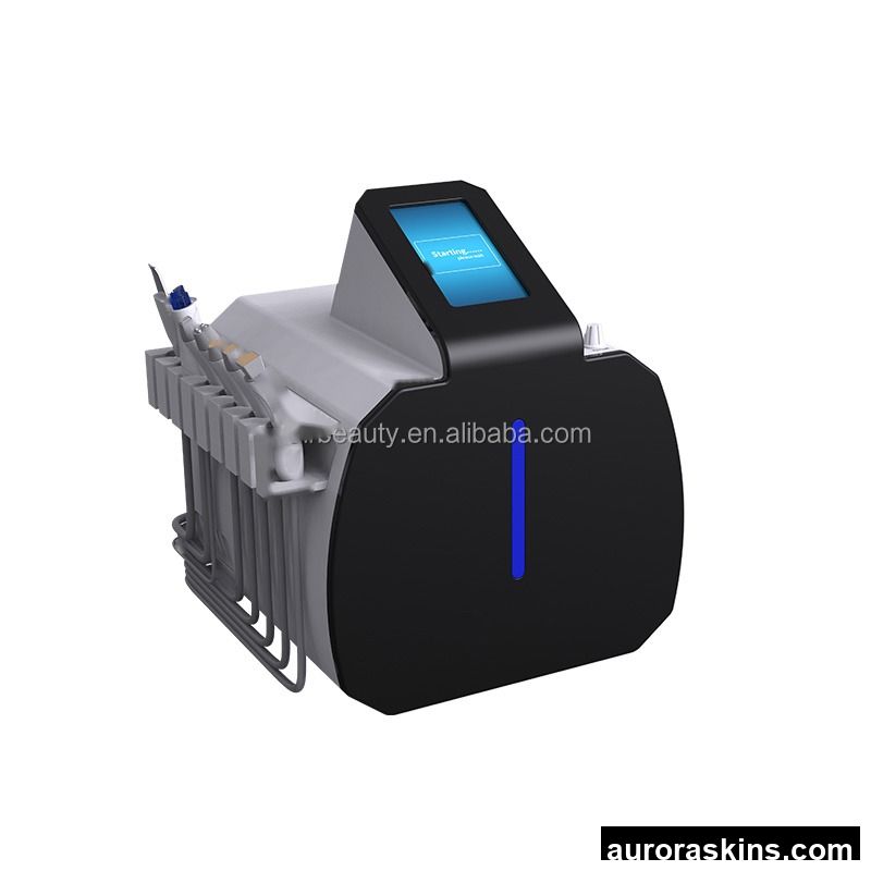 High Quality AIRBEAUTY Aqua Facial Machine with 8 Handles for Deep Cleansing Face Peeling Skin Rejuvenation