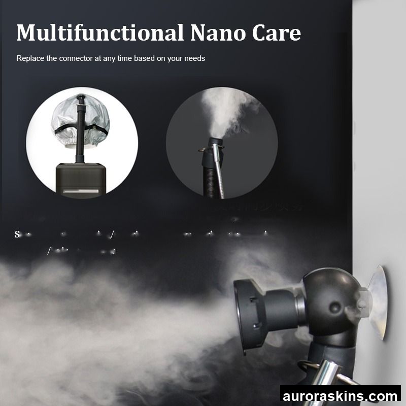 Wholesale Hair Facial Spa Steamer Micro Hair Steamer Nano Negative Ion Micro-Mist Machine SPA Hair Care Device Sprayer Device