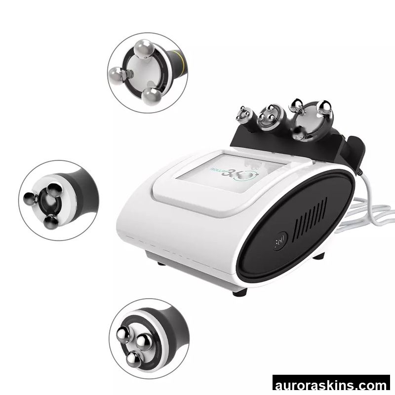 Roller 360 Degree Automatic Radio Frequency RF Body Massage Skin Tightening Machine Rolling-balls Rotate Machine