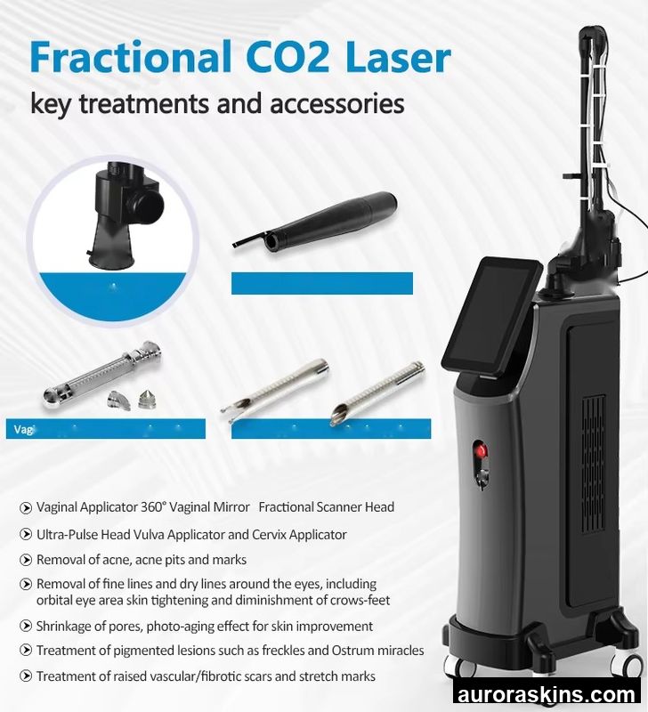 2025 NEW CO2 Laser Stretch Mark Removal Surgical Vagina Tightening Fractional CO2 Scar Repair Acne Treatment Salon Machine