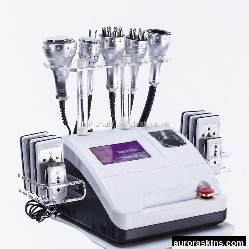 2022 Hot Product 9 in 1 Vacuum Laser Radio Frequency 40K Cavitation Slimming Ultrasonic Liposuction Cavitation Machine for Spa