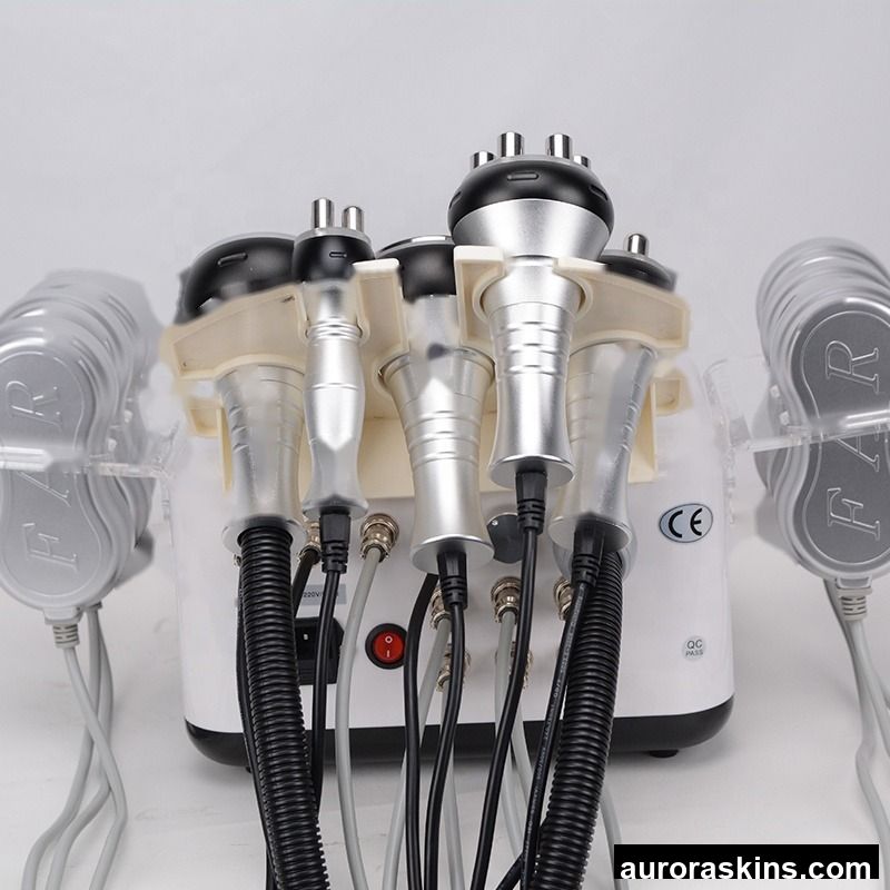 40k or 80k 6in1 Vacuum Cavitation Goldenrose pink Lipolaser Rf 80k Radio Frequency Salon Factory Price Hotsell Kim8
