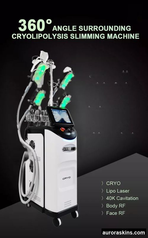 Latest Custom 2026 Body Massage Slimming Shaping Fast Weight Loss 360 Degree Freezing Slimming Machine Skin Firming 5 in 1