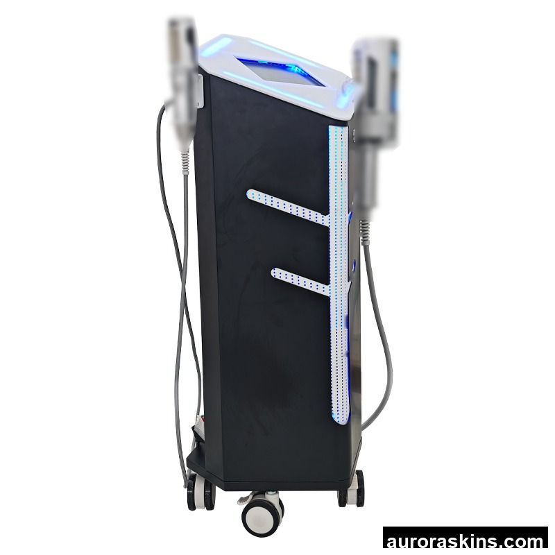 Vertical Inner Ball Massager Red & Blue Light 9-Speed Face & Body Shaping
