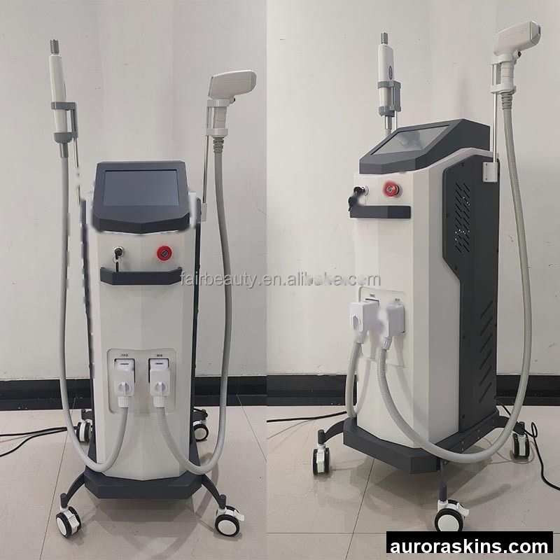 Laser Tattoo Remover Machine Skin Rejuvenation 755nm 808nm 1064nm Hair Removal Machine Diode Laser Hair Removal Machine