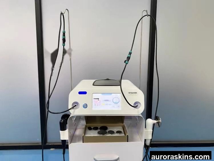 Aurora Skins NEW Spain Indiba Machine Fat Burning 448 kHz RF Wrinkle Removal Depth Hot Fat Reduction Spa and Salon Use