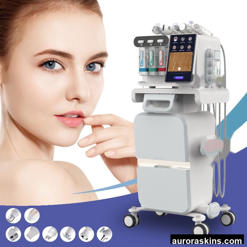 7 in 1 Jet Peel Water Blackhead Removal Oxygen Jet Peeling Facial Skin Care Skin Rejuvenation Dermabrasion Aqua Facial Machine